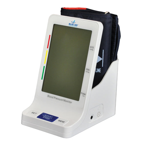 Blue Jay Talking Blood Pressure Monitor – Big Digit Upper Arm Cuff