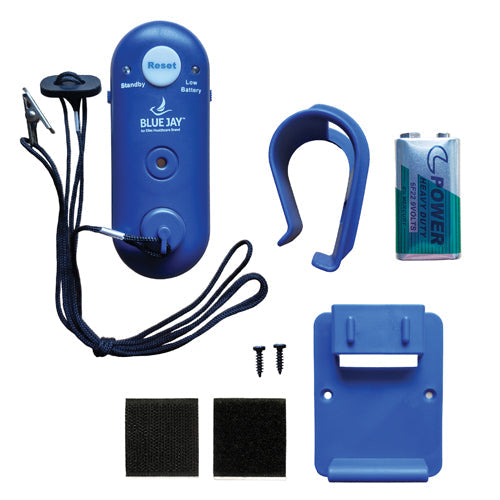 Magnetic Bedside Fall Prevention Alarm with Clip - High/Low Volume & Music/Alarm Tones
