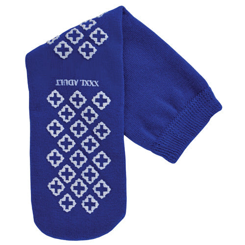 Sock It To Me Non-Slip Cast Sock - Latex-Free Warm Toe Cover - Blue Jay Brand - Pair