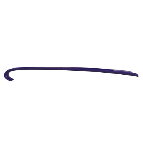 Blue Jay Brand 18 Inch Plastic Shoehorn - Light Blue, Long Handled Dressing Aid