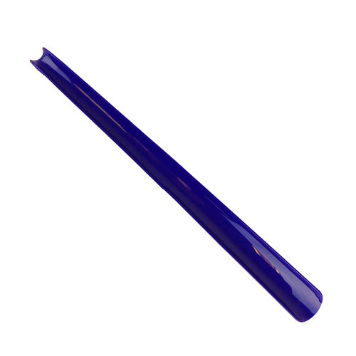 Blue Jay Brand 18 Inch Plastic Shoehorn - Light Blue, Long Handled Dressing Aid