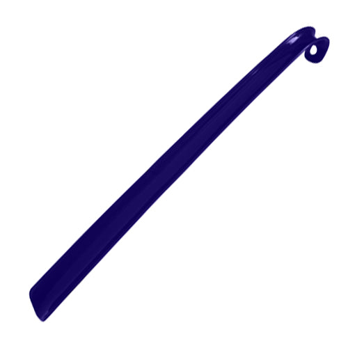 Blue Jay Brand 18 Inch Plastic Shoehorn - Light Blue, Long Handled Dressing Aid