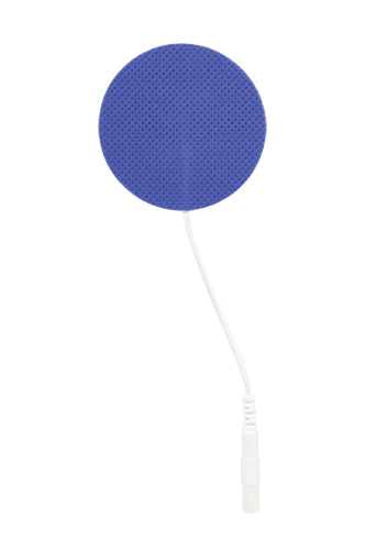 Blue Jay Reusable TENS Electrodes - 1.75" Round, Pack of 4 - Premium Self-Adhesive Pads