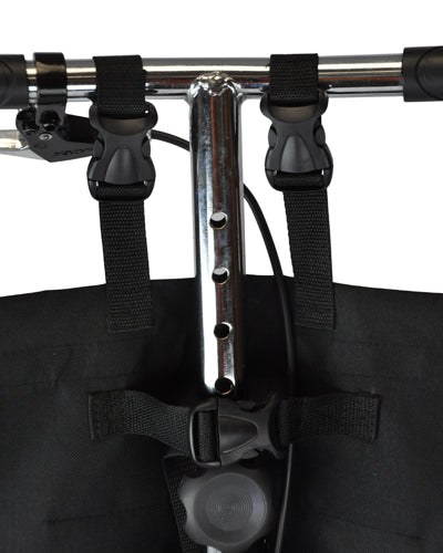 Knee Scooter Bag - Large Capacity Carry-All - Blue Jay