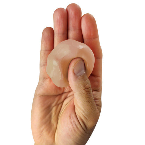 Squeeze 4 Strength 1 lb Medium-Soft Hand Therapy Putty - Dark Beige - for Hand Strengthening Exercise