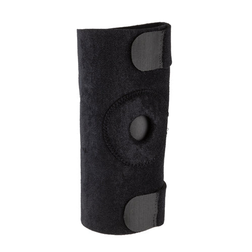 Blue Jay Adjustable Open Patella Knee Support - Black L/XL - Neoprene Stabilizing Brace