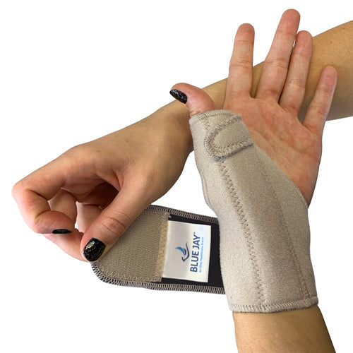 Blue Jay Beige Thumb Support Brace with Stabilizing Stay - Large/X-Large