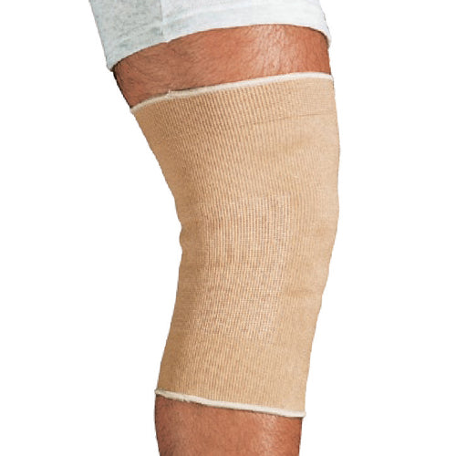 Blue Jay Beige Knee Support - Medium Slip-On Brace (14.5 - 17") for Comfortable Support
