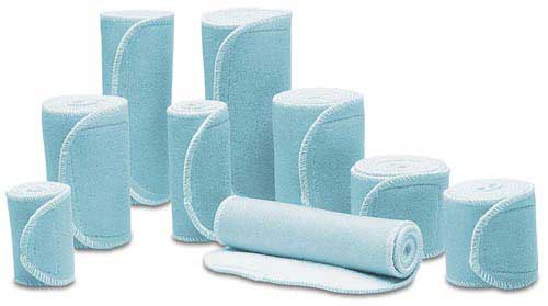 Nylatex Wraps Set of 9 - Elastic Bandage for Hot & Cold Packs - Multiple Sizes