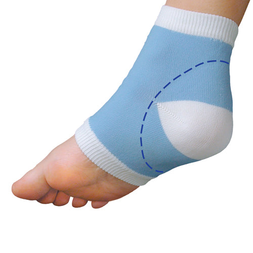 Visco-Gel Moisturizing Heel Sleeves with Vitamin E, One Size, 1 Pair