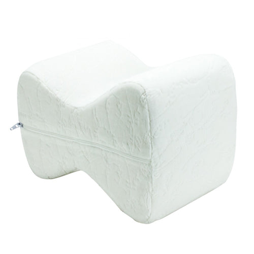 ObusForme Memory Foam Leg Pillow for Side Sleepers - Hip, Spine & Back Pain Relief