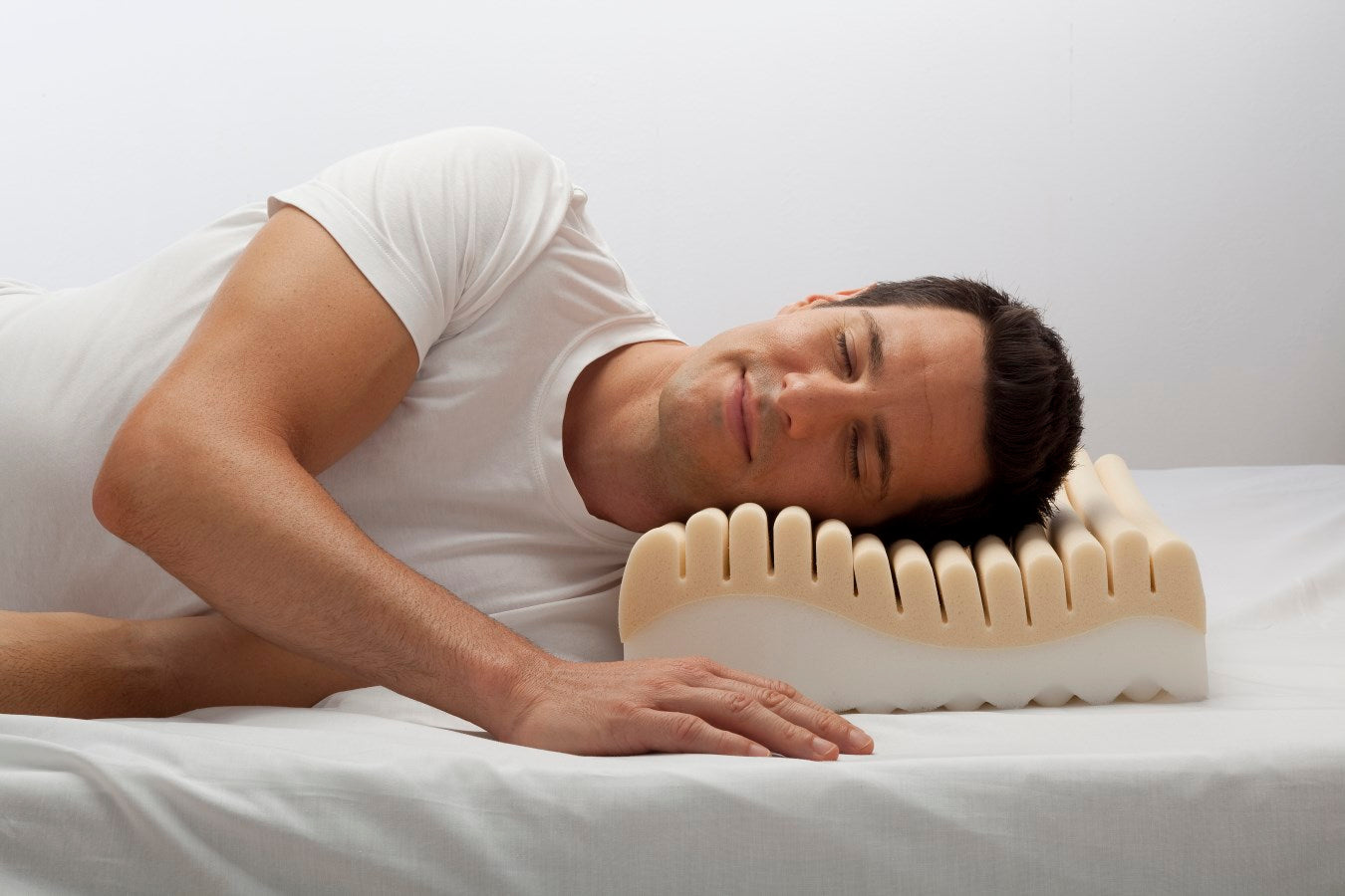 Neck & Neck Plus Cervical Pillow - 4-in-1 Ergonomic Memory Foam & Comfort Foam Support