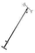 Telescoping IV Pole for Wheelchairs - Universal Fit for Most Drive & Leading Brands