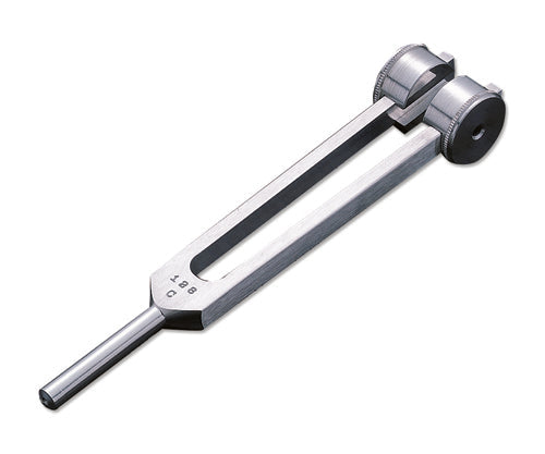 Weighted Tuning Fork - 128 Hz - Clinical Grade for Hearing and Sensory Evaluation