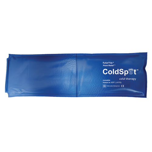 Reusable Blue Vinyl Cold Pack for Throat - 3 x 11 Inch Heavy Duty Cold Therapy