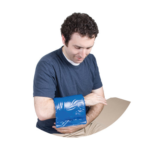 Reusable 7 x 11 Cold Pack for Injuries - Flexible Gel Ice Pack for Pain Relief