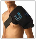 Ice It! ColdComfort Shoulder Cold Therapy System - 13 x 16 with Plush Cover & Straps