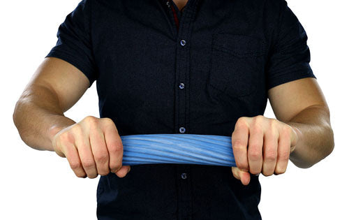 CanDo Twist-n-Bend Hand & Wrist Exerciser - Blue - Strengthens Muscles & Improves Coordination