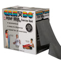 CanDo Latex-Free Exercise Band, Black X-Heavy, 100 Yard Dispenser Box - Rehab & Strength Training