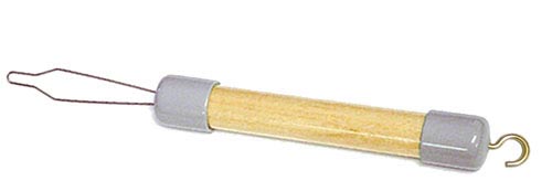 Button and Zipper Dressing Aid Tool - Ergonomic Wooden Handle