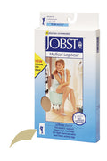 Jobst Ultrasheer 15-20 mmHg Thigh High Compression Stockings - Dot Top, Natural, Large