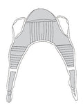 U-Sling Padded Polyester Sling X-Large 45 x 78 with Head Support, 500 lb Capacity