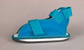 Cast Boot Open Toe X-Large - Post-Op Shoe for Men 12-14 - Light Blue