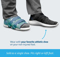 Darco Med-Surg Shoe - Mens Large 10.5-12 - Post-Op Healing & Forefoot Control