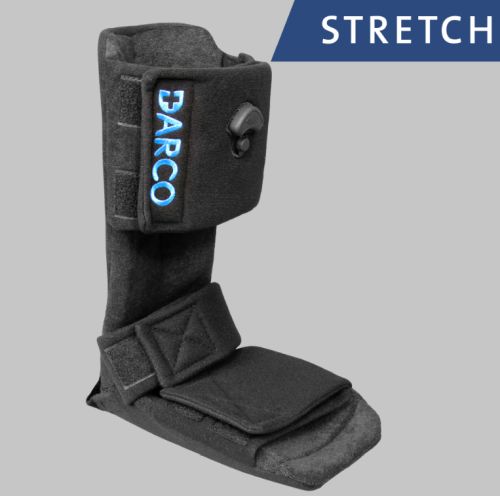 DARCO Plantar Fasciitis Night Splint - Large Black - Adjustable Dorsiflexion
