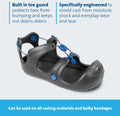 Body Armor Cast Shoe - Medium - Protective Walking Boot for Casts & Bandages