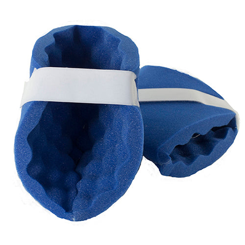 Deluxe Eggcrate Foam Heel and Elbow Protector - Breathable Boot Style (Pair)