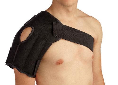 Good 2 Go Moist Heat Shoulder Pad 13 x 14 - Hot & Cold Therapy for Joint Pain Relief