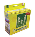 Travel John 3-Pack Disposable Urinal Bags - Leakproof & Odorless