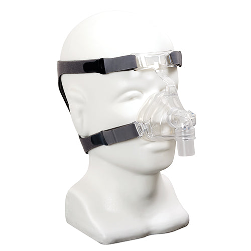 DreamEasy Nasal CPAP Mask Kit - All Sizes, Comfortable Seal, 360° Swivel Elbow