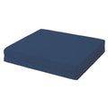 Durable Navy Wheelchair Cushion, 18 x 16 x 4 Inch, Washable Cover
