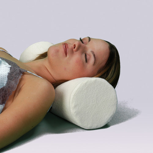 Alex Orthopedic Memory Foam Cervical Roll Pillow for Neck Pain Relief - 4 x 18 Inches