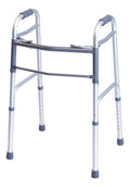 Lumex Lightweight Folding Walker with Dual Release - 300 lb Capacity