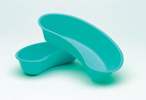 Autoclavable Blue Emesis Basin 500cc - Reusable 8.5 Inch Vomit Basin