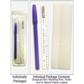 Sterile Skin Marking Pen with Gentian Violet Ink, 9 Labels & Flexible Ruler - Physician Supplies