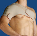 Thermoskin Sports Shoulder Support - Beige, Large - Universal Fit for Injury Protection & Heat Therapy