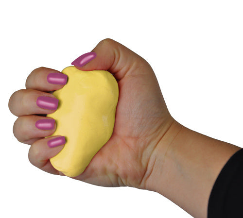 Squeeze 4 Strength 2 oz. Yellow XSoft Hand Therapy Putty - Stress Relief & Hand Strengthening