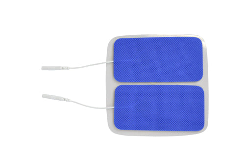 Blue Jay 2x4 Rectangle Reusable TENS Electrodes - Pack of 4 - Premium Quality