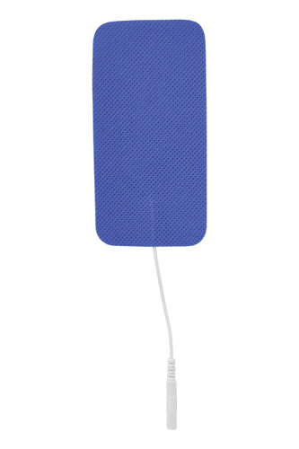 Blue Jay 2x4 Rectangle Reusable TENS Electrodes - Pack of 4 - Premium Quality