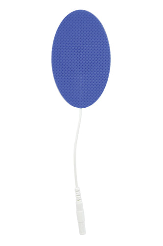 Blue Jay Reusable TENS Electrodes - 1.5 x 2.5 Oval - Pack of 4 - Premium Electrode Pads