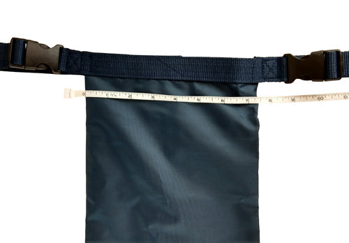 Blue Jay Wheelchair Oxygen Tank Bag - D & E Cylinder Holder - Waterproof Navy Nylon