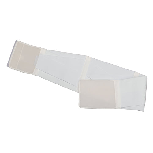 Blue Jay Universal Back Support with Lumbar Straps - White