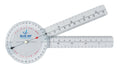 Take A Range Check 8" Plastic Goniometer - 360 Degree ISOM Scale for Physical Therapy