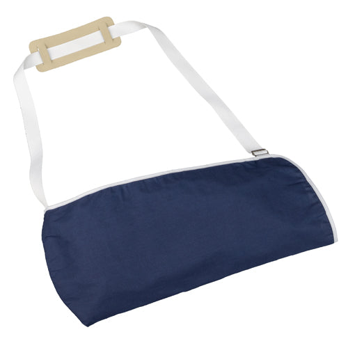Blue Jay Arm Sling with Comfort Shoulder Pad - Adjustable Cotton Blend Support 18 x 9 inch - Blue