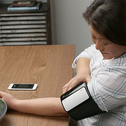 OMRON Evolv Wireless Upper Arm Blood Pressure Monitor - Bluetooth Enabled, Wide-Range Cuff