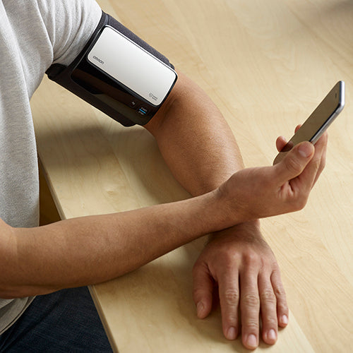 OMRON Evolv Wireless Upper Arm Blood Pressure Monitor - Bluetooth Enabled, Wide-Range Cuff